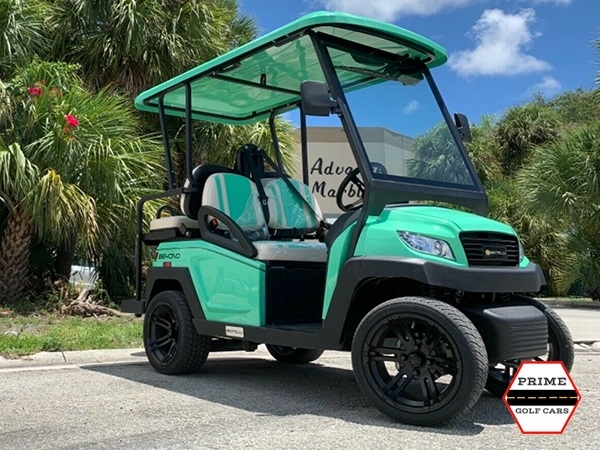 Mint Bintelli Beyond 4 Passenger Golf Cart affordable golf cart rental, golf cart rent virginia beach