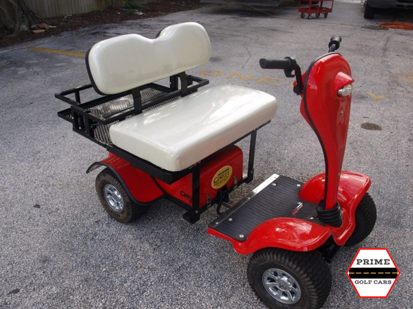 Red Cricket ESV Golf Cart affordable golf cart rental, golf cart rent virginia beach