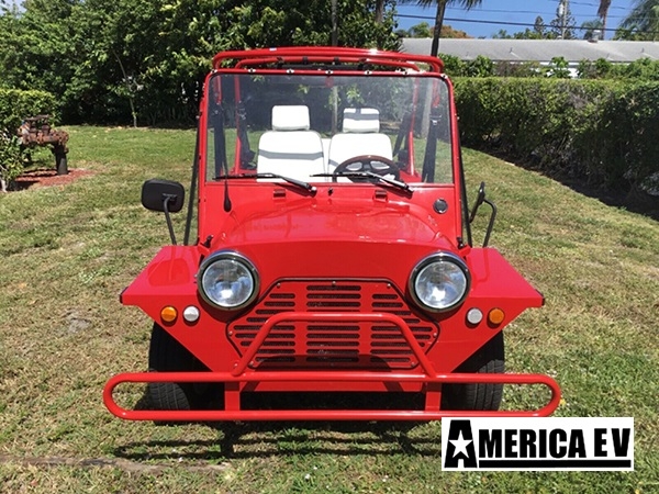 Red Mokee 4 Passenger Golf Cart affordable golf cart rental, golf cart rent virginia beach