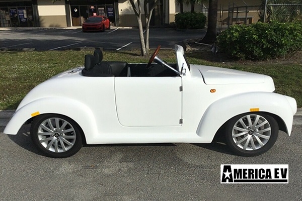 White America EV 39 Roadster 4 Passenger Golf Cart affordable golf cart rental, golf cart rent virginia beach
