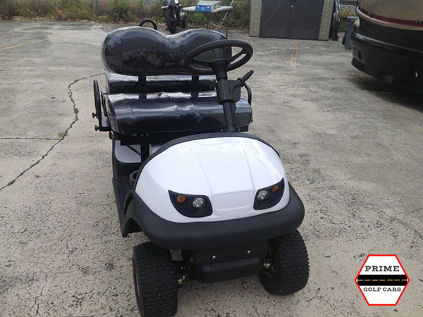 White Cricket RX5 Mini Golf Cart affordable golf cart rental, golf cart rent virginia beach