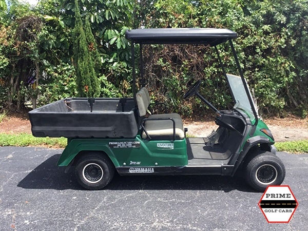 Yamaha Utility Box Bed Cart affordable golf cart rental, golf cart rent virginia beach